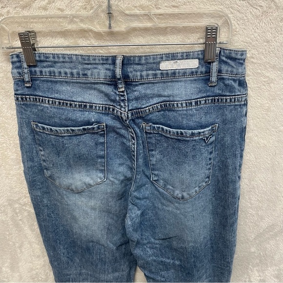 Versace 19-69 Women's Abbigliamento Sportivo Milano Italia distressed Jeans 26 - Picture 5 of 7